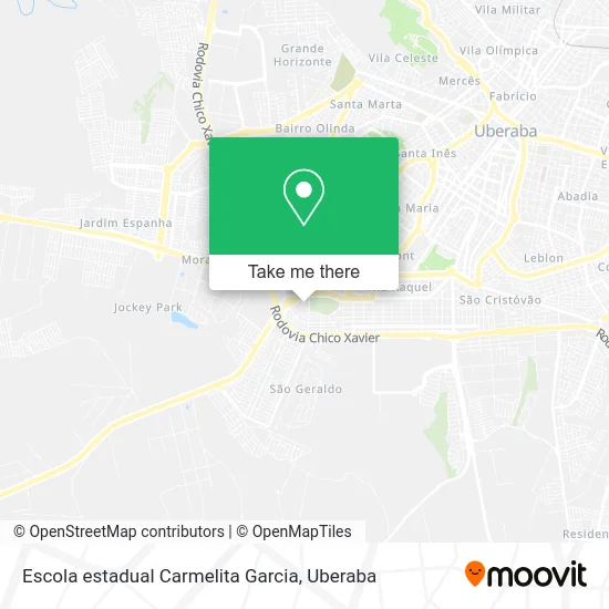 Escola estadual Carmelita Garcia map