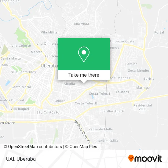 UAI map