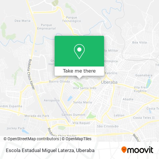 Escola Estadual Miguel Laterza map