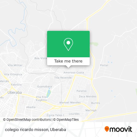 Mapa colegio ricardo misson