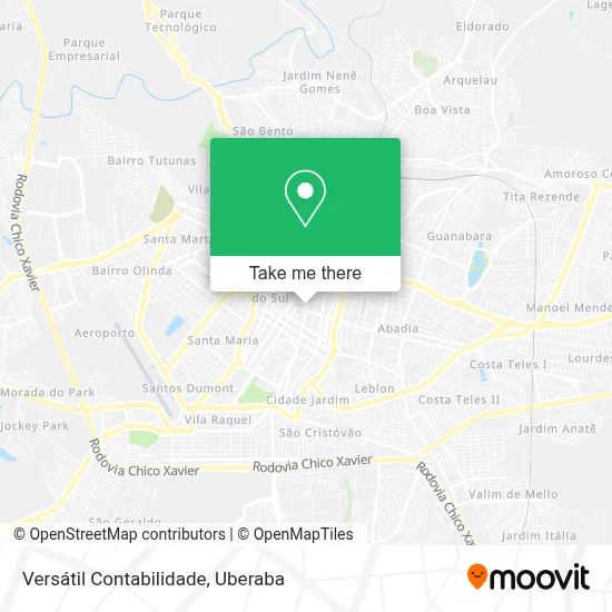 Versátil Contabilidade map