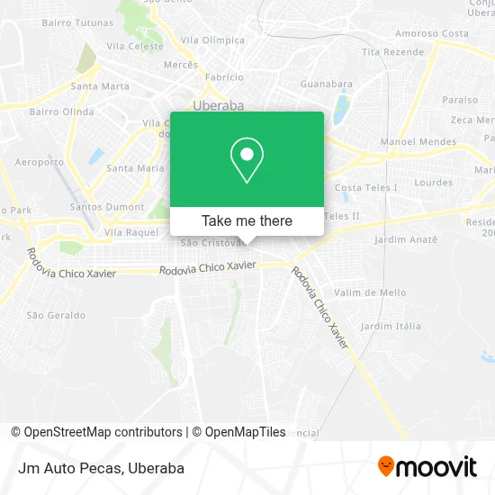 Jm Auto Pecas map