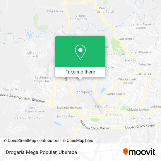 Drogaria Mega Popular map