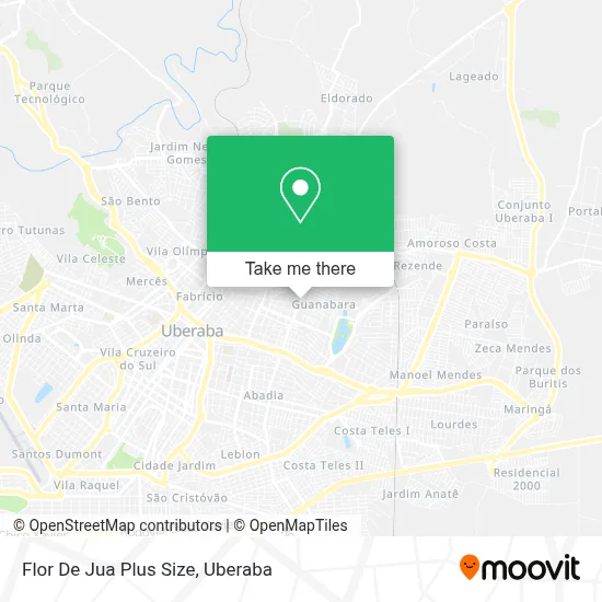 Flor De Jua Plus Size map