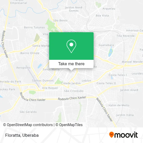 Floratta map
