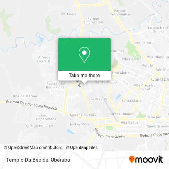 Templo Da Bebida map