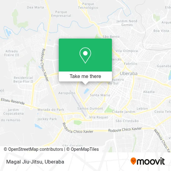 Magal Jiu-Jitsu map
