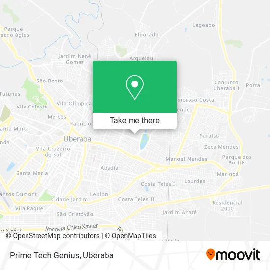 Prime Tech Genius map