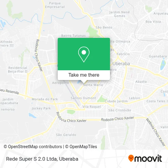 Rede Super S 2.0 Ltda map