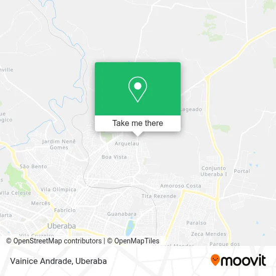Vainice Andrade map