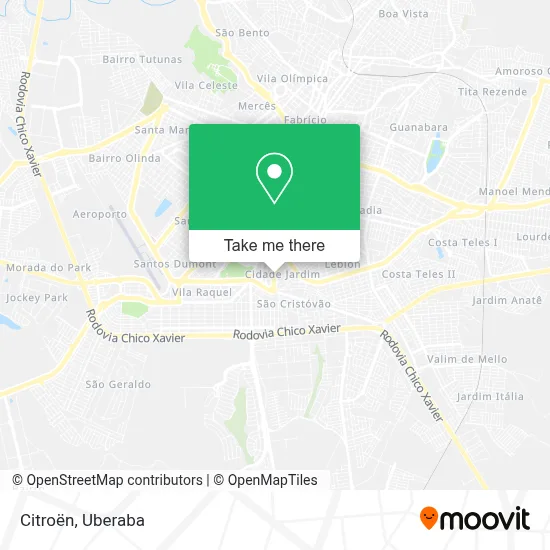 Citroën map