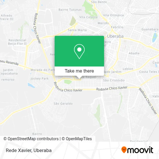 Rede Xavier map