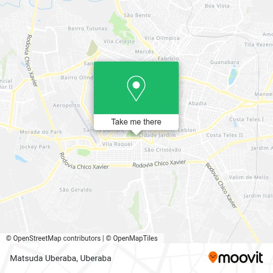 Matsuda Uberaba map