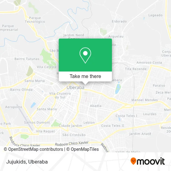 Jujukids map