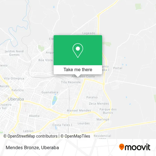 Mendes Bronze map