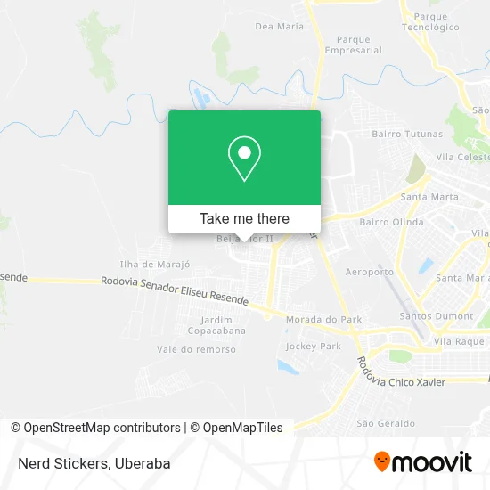 Nerd Stickers map