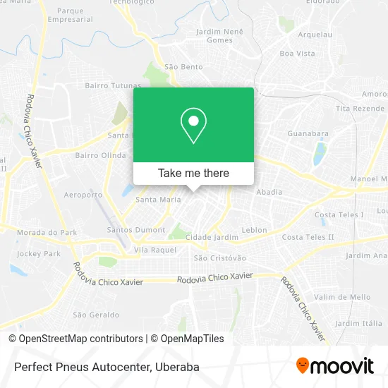 Perfect Pneus Autocenter map