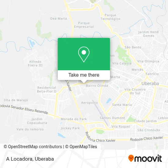 A Locadora map