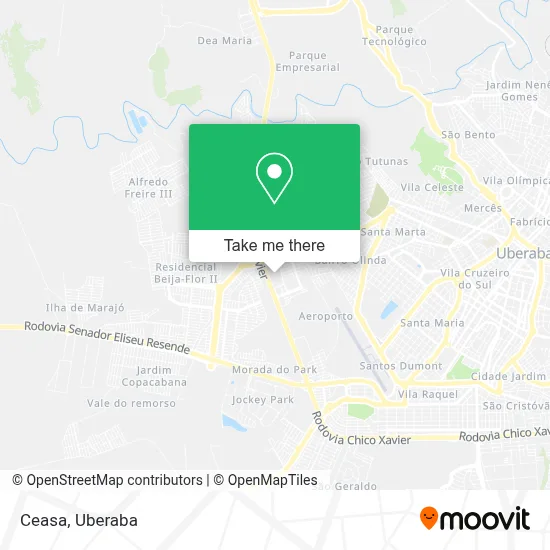 Ceasa map
