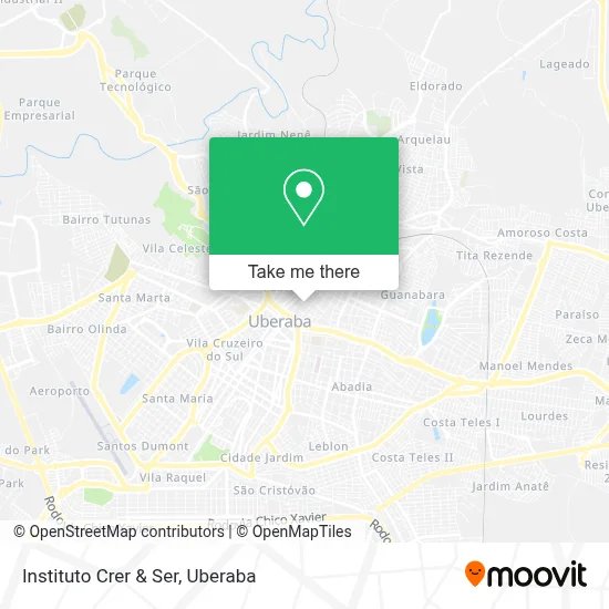 Instituto Crer & Ser map