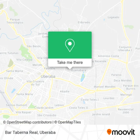 Bar Taberna Real map