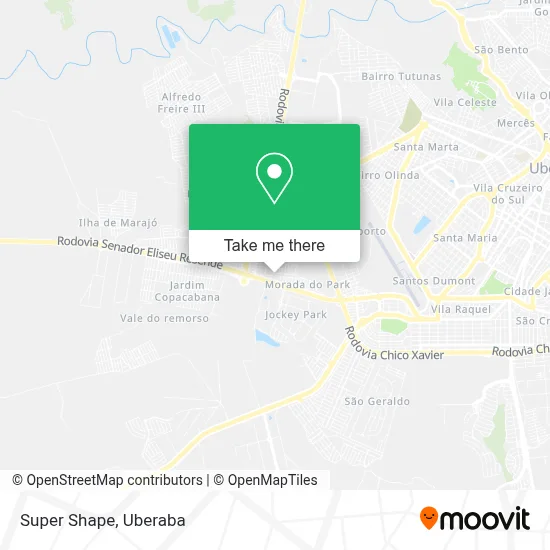 Super Shape map