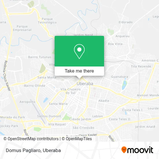 Domus Pagliaro map