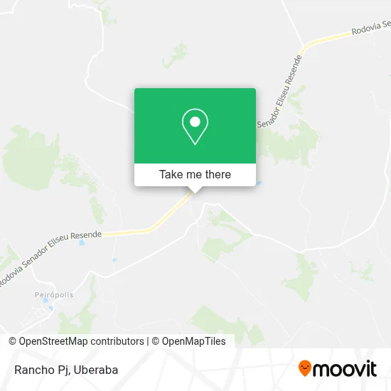 Rancho Pj map