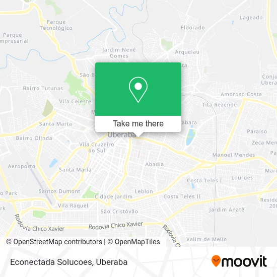 Econectada Solucoes map