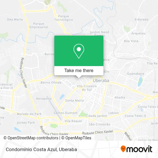 Condomínio Costa Azul map