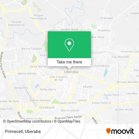 Primecell map