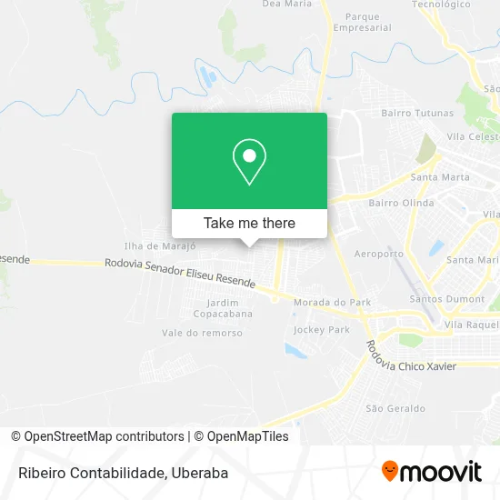 Ribeiro Contabilidade map