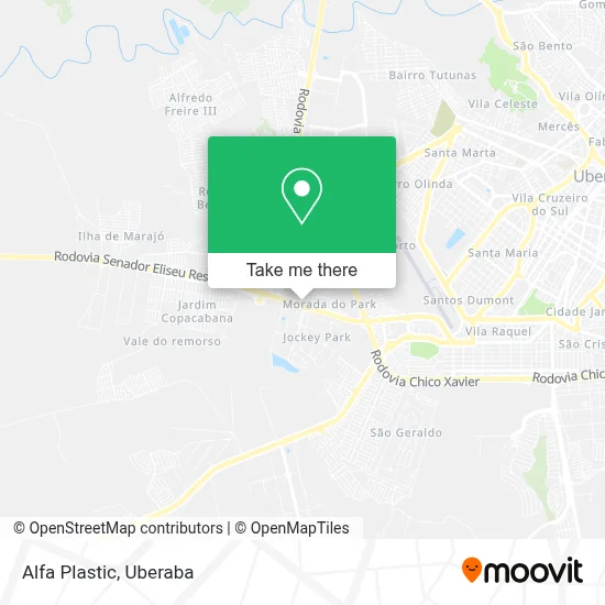 Alfa Plastic map