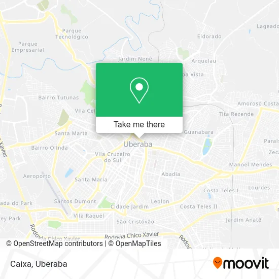 Caixa map