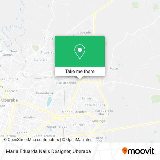 Maria Eduarda Nails Designer map