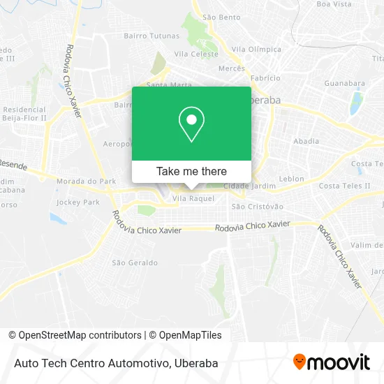 Auto Tech Centro Automotivo map