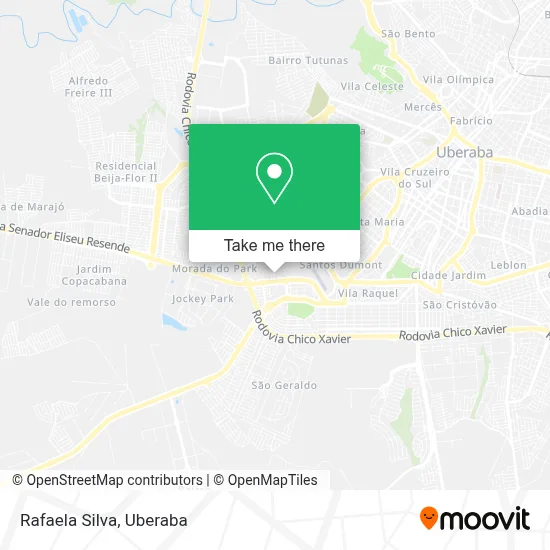 Rafaela Silva map