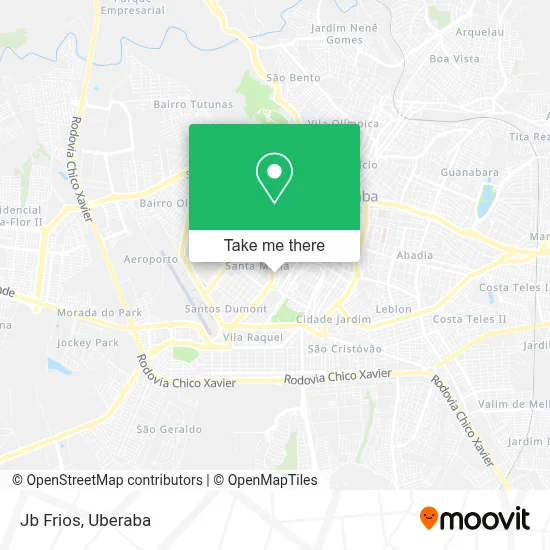 Jb Frios map