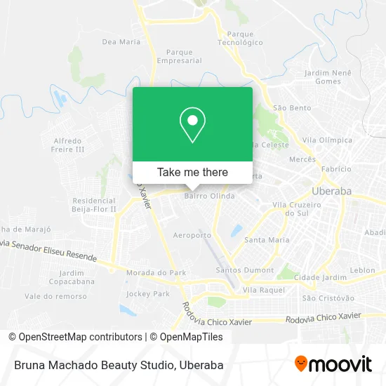 Bruna Machado Beauty Studio map