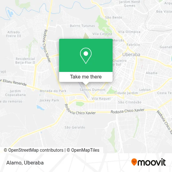 Alamo map