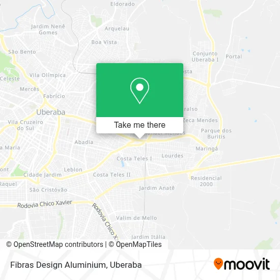 Fibras Design Aluminium map