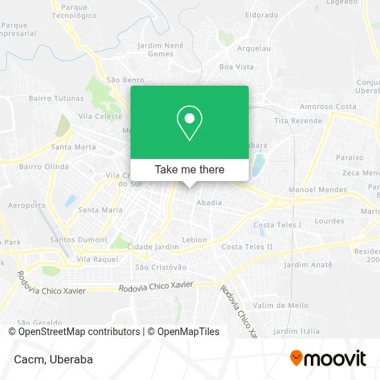Cacm map