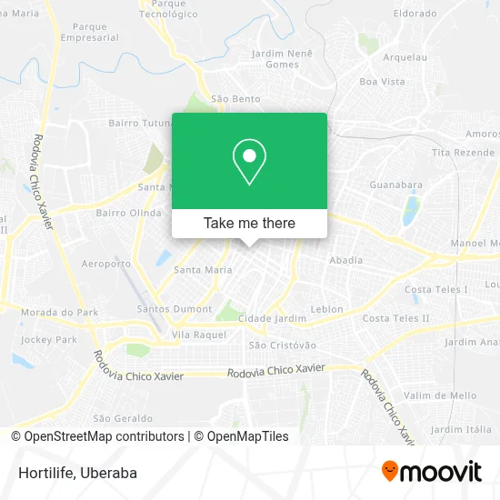 Hortilife map