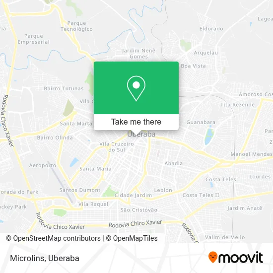 Microlins map