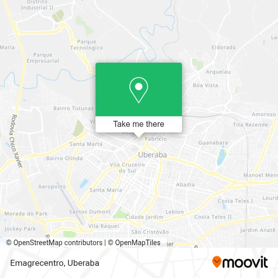 Emagrecentro map