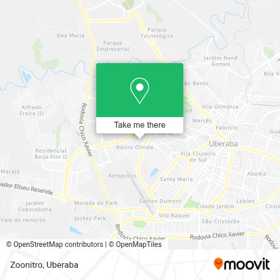 Zoonitro map