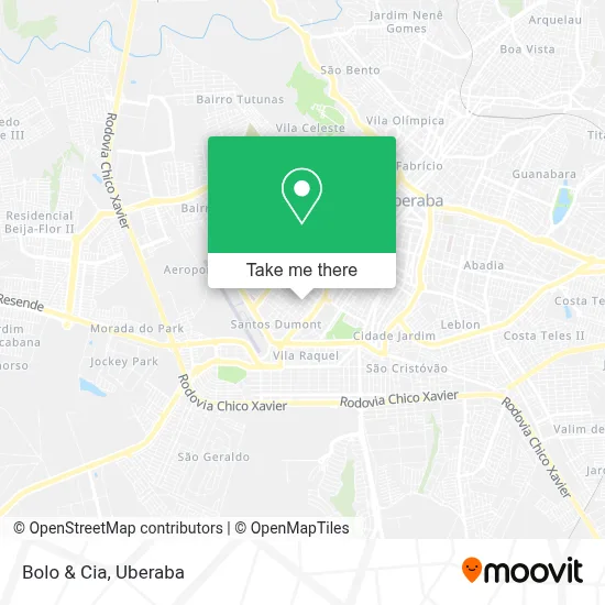 Bolo & Cia map