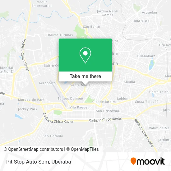 Pit Stop Auto Som map