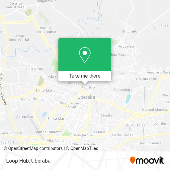 Loop Hub map