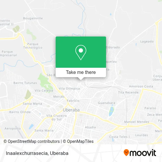Inaalexchurrasecia map
